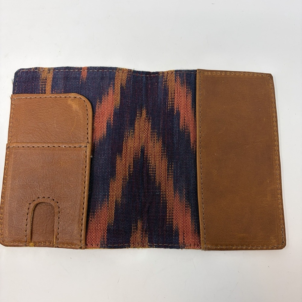 Nena Co Passport Case Leather Travel Wallet Womanhood Icon Artisan - Picture 4 of 7